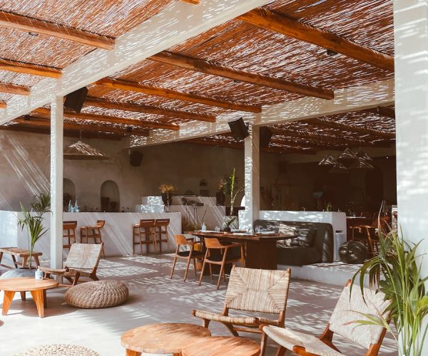 brown wooden table and chairs set